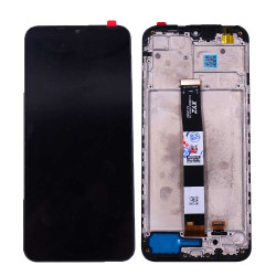 Schermo Xiaomi Redmi 9AT Nero Con Telaio