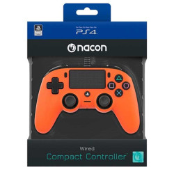 NACON Kabel-Controller Orange PS4