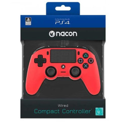 Manette filaire NACON Rouge PS4
