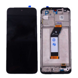 Ecran Xiaomi Redmi 10 Prime Noir Avec Châssis