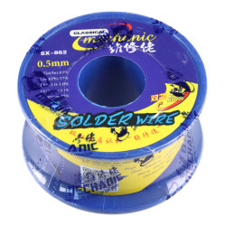 Fil à Souder à Double trou 0.5mm [60g] Mechanic