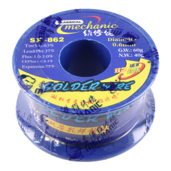 Mechanic SX862 Double Rosin Hole Solder wire 0.6MM[60g]