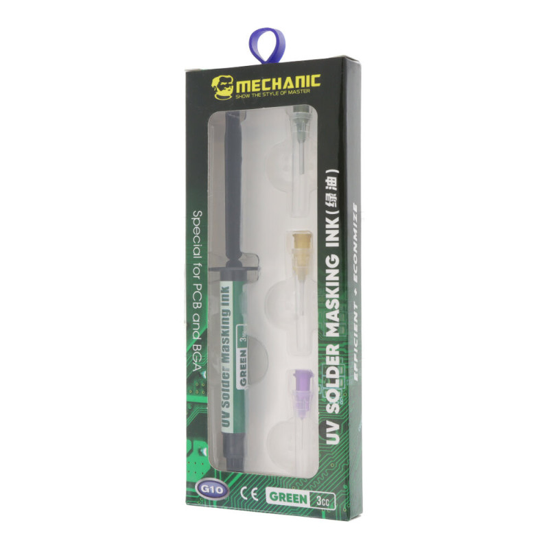 Masque de Soudure UV Mechanic Vert