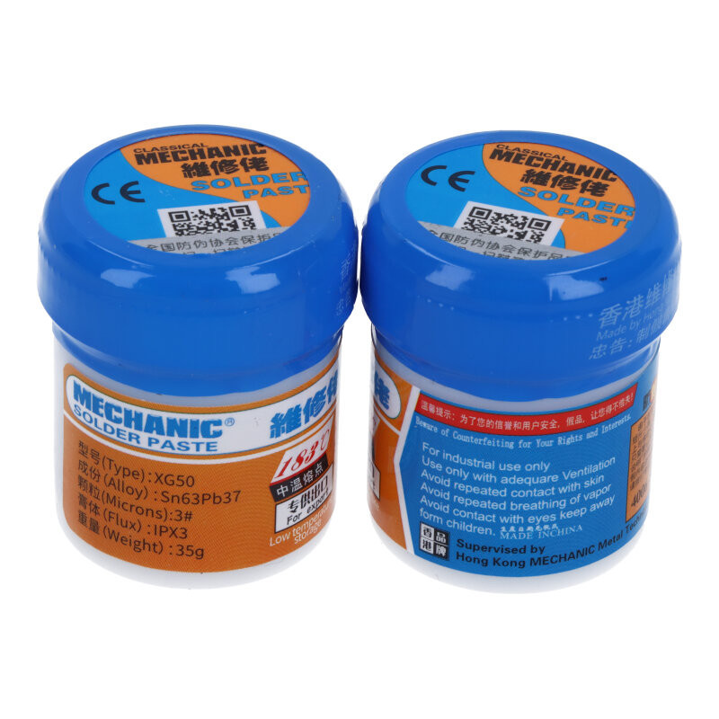 Pâte à Souder Mechanic 183℃ XG-50 35g