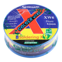 Fil à Souder 138°C XW6 0.5mm 40g Mechanic