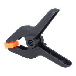Plastic Clip Fixture LCD Screen Fastening Clamp Black 3Inch 7*10*5cm