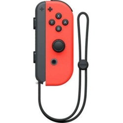 Manette Joy-Con Nintendo Switch Rouge Néon