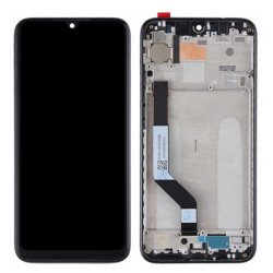 Schermo Xiaomi Redmi Note 7 Pro nero con frame