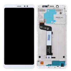 Schermo Xiaomi Redmi Note 5  bianco con frame