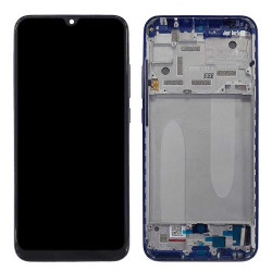 Schermo Xiaomi Mi A3 OLED Blu con Frame