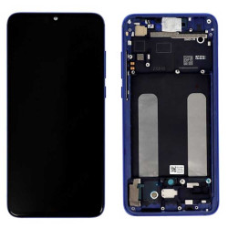 Ecran Xiaomi Mi 9 Lite Bleu Avec Châssis