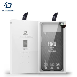 Dux Ducis Nylonhülle Schwarz Samsung Galaxy Z Flip 4 5G