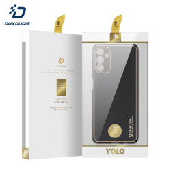 Dux Ducis Yolo Custodia in eco pelle per Samsung Galaxy A13 5G Nero
