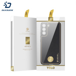 Dux Ducis Yolo Custodia in ecopelle per Samsung Galaxy S22 / S22 Plus Nero
