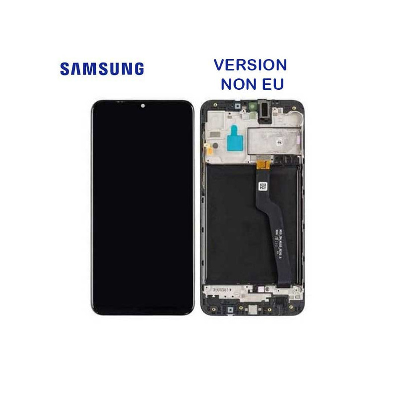Écran Samsung A10 Noir Service Pack Version Non EU