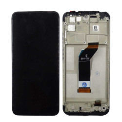 Schermo Xiaomi Redmi 10 2022 Nero Con Frame