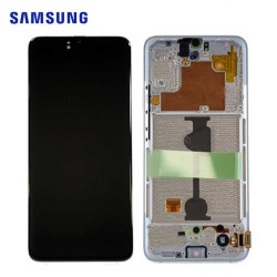 Bildschirm Samsung Galaxy A90 5G Weiß (SM-A908) Service Pack