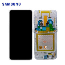 Ecran Samsung A80 Argent (Service Pack)
