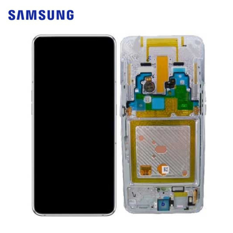 Ecran Samsung  Galaxy A80 Argent Service pack