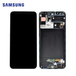 Schermo Samsung A30S Nero Service Pack