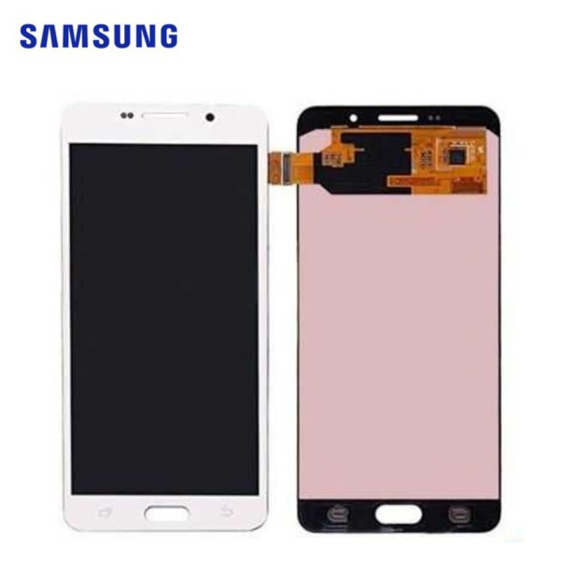 Ecran Samsung A7 2016 Blanc (Service Pack)