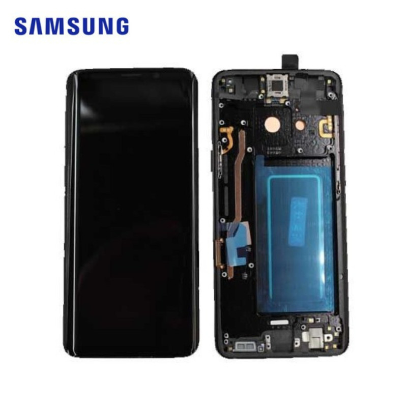 Ecran Samsung Galaxy S9 Noir Avec Châssis (Reconditionné)