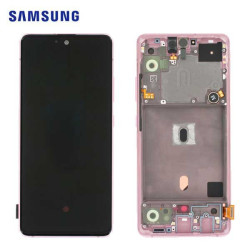 Ecran Samsung Galaxy A51 5G 2020 Rose Service Pack