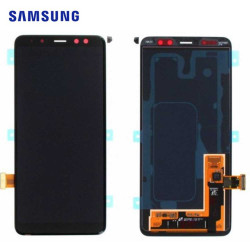 Ecran Samsung Galaxy A8 2018 (SM-A530F) Noir Service Pack
