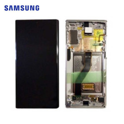 Schermo Samsung Note 10 Aura Argento Service Pack