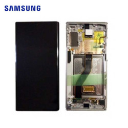 Schermo Samsung Note 10 Aura Bianco Service Pack
