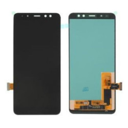 Überholter Bildschirm Schwarz  OLED Samsung Galaxy A8 2018