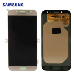 Pantalla Samsung A7 2017  - Dorado/Oro (Service Pack)