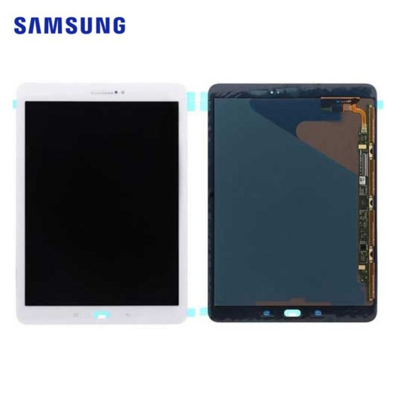 Ecran Samsung Tab S2 9.7" Blanc (LCD + Vitre, SM-T815 / T810) Service Pack