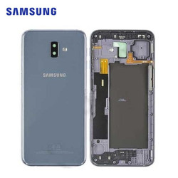 Back cover kompatibel mit Samsung J6+ 2018 grau Service pack