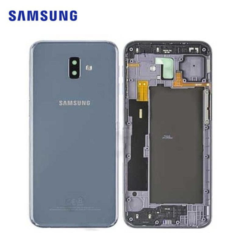 Back cover Samsung J6+ 2018 Gris Service pack