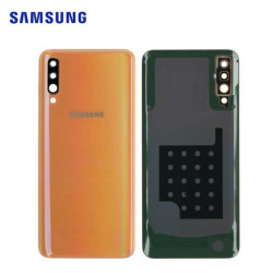 Contraportada Samsung A50 Coral Service Pack