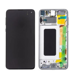 Samsung Galaxy S10E schermo bianco con telaio