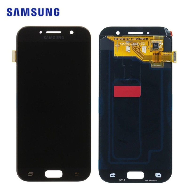 Ecran Samsung A5 2017/SM-A520F Noir Service Pack