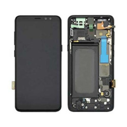 Ecran TFT Samsung Galaxy A8 2018 Noir Avec Châssis