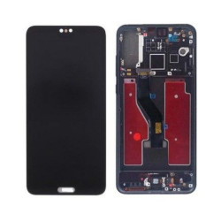 Bildschirm TFT Huawei P20 Pro Schwarz mit Rahmen