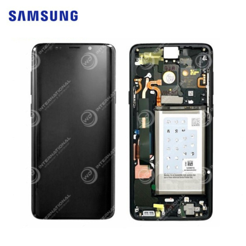 Ecran Samsung Galaxy S9 Plus Complet Noir (SM-G965F) Service Pack
