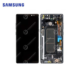 Samsung Galaxy Note 8 Schwarzer Bildschirm mit original überholtem Rahmen