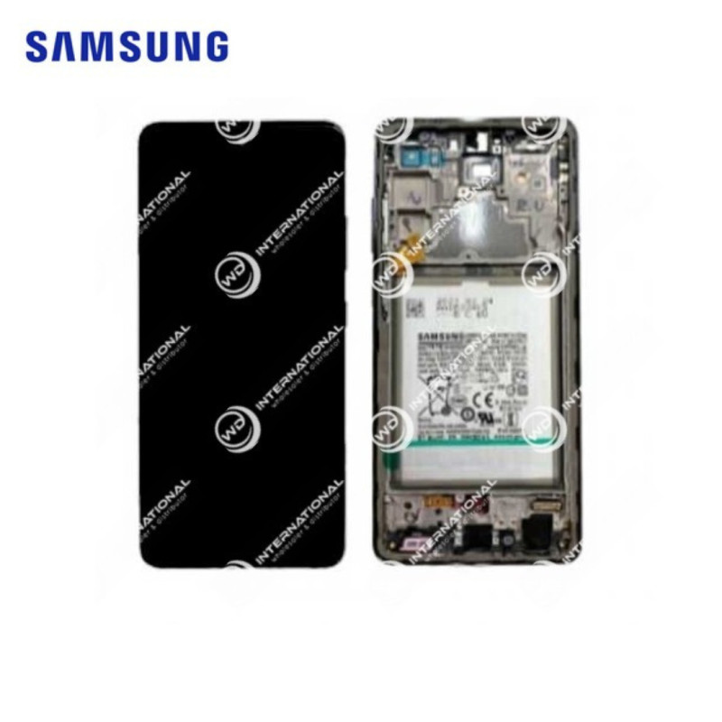 Ecran Samsung Galaxy A52 4G 5G Bleu Complet Service Pack