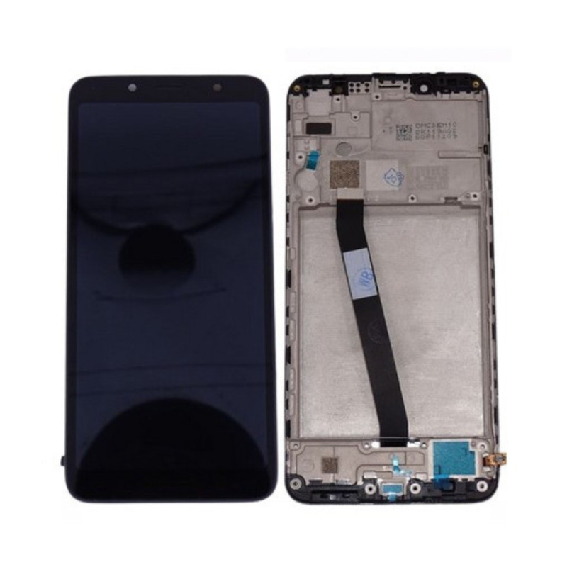 Ecran Xiaomi Redmi 7A Noir Avec Chassis