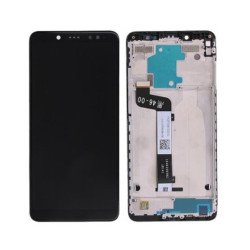 Display Xiaomi Redmi Note 5 Schwarz  (generalüberholt) mit Rahmen