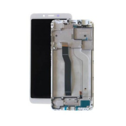 Display Xiaomi Redmi 6 / 6A weiß (generalüberholt) mit Rahmen