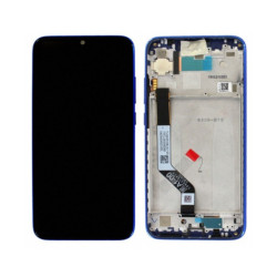 xiaomi redmi nota 7 schermo blu con cornice