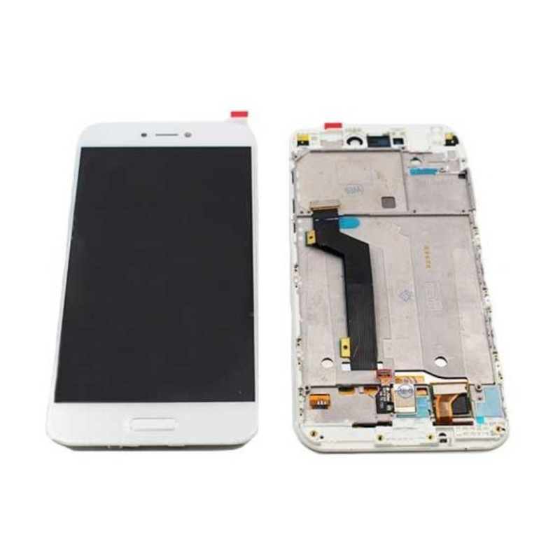 Ecran Xiaomi Mi 5C Blanc Avec Châssis