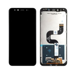 Display Xiaomi Mi A2 Schwarz (generalüberholt) mit Rahmen