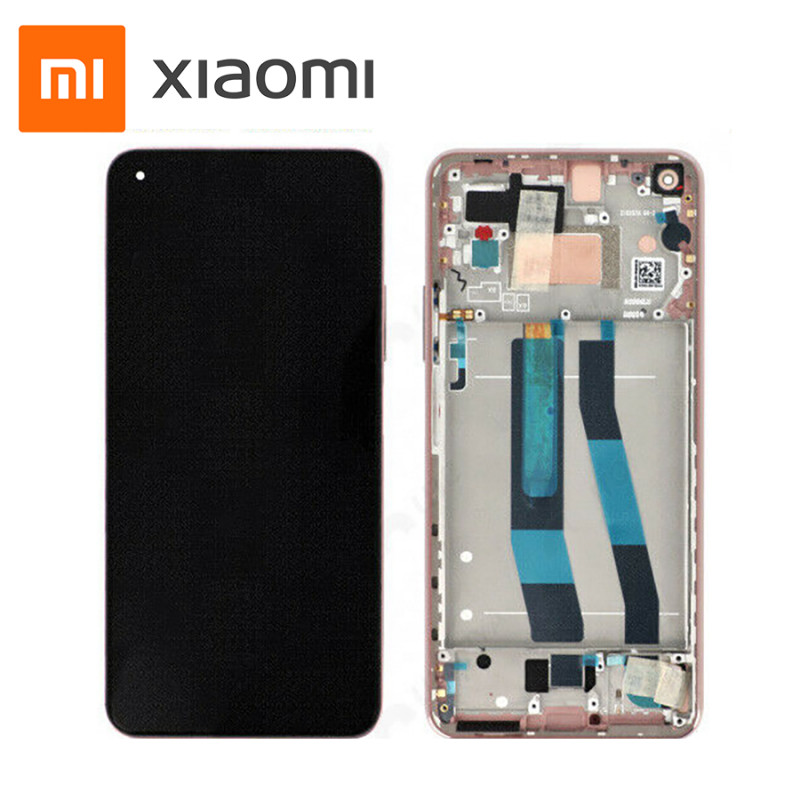 Ecran Xiaomi Mi 11 Lite Rose Avec Châssis Origine Constructeur